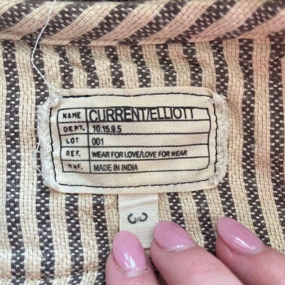 Current/Elliot Striped Blouse    - Picture 10 of 10